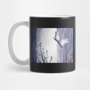 Butterfly at the Veil Mug